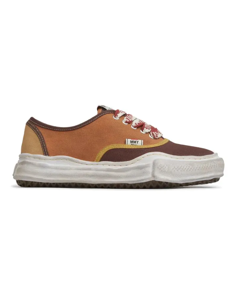 MIHARAYASUHIRO Baker irregular-sole sneakers - Braun Braun