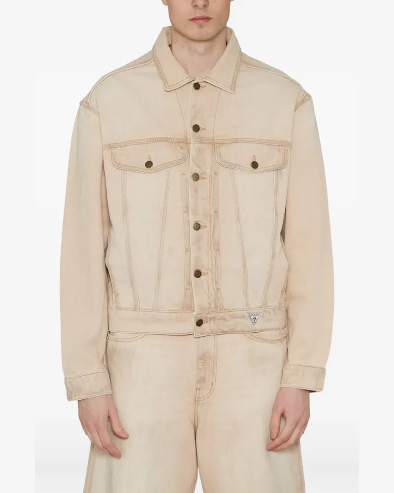 Guess buttoned denim jacket - Nude Nude