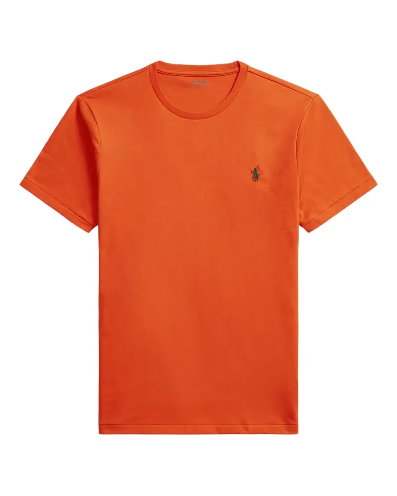 Ralph Lauren logo-embroidered t-shirt - Orange Orange