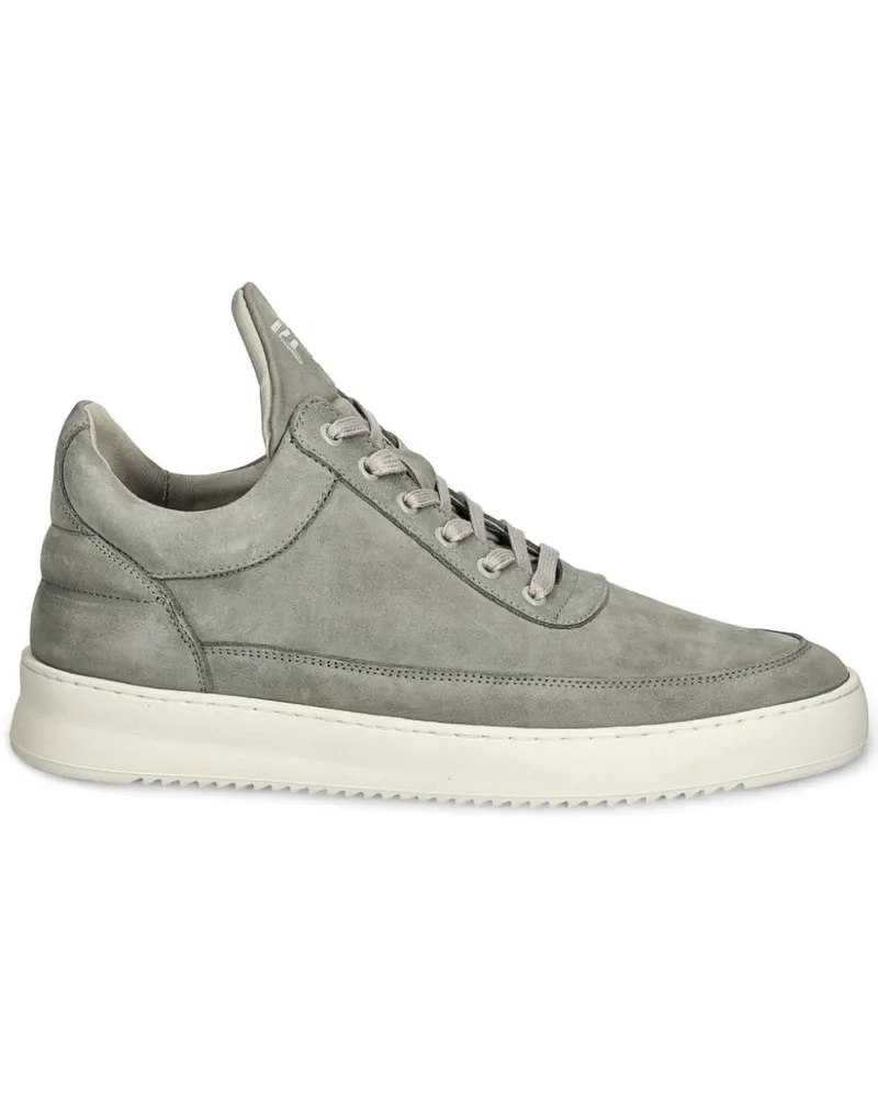 Filling Pieces Sneakers aus Leder - Grau Grau
