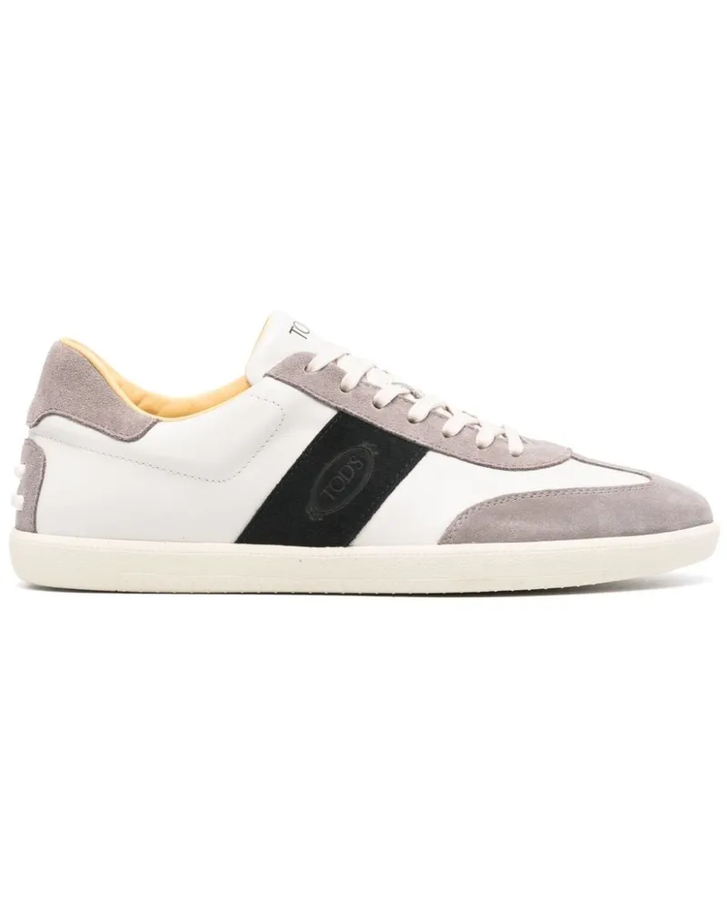 TOD'S Tabs Sneakers in Colour-Block-Optik - Nude Nude