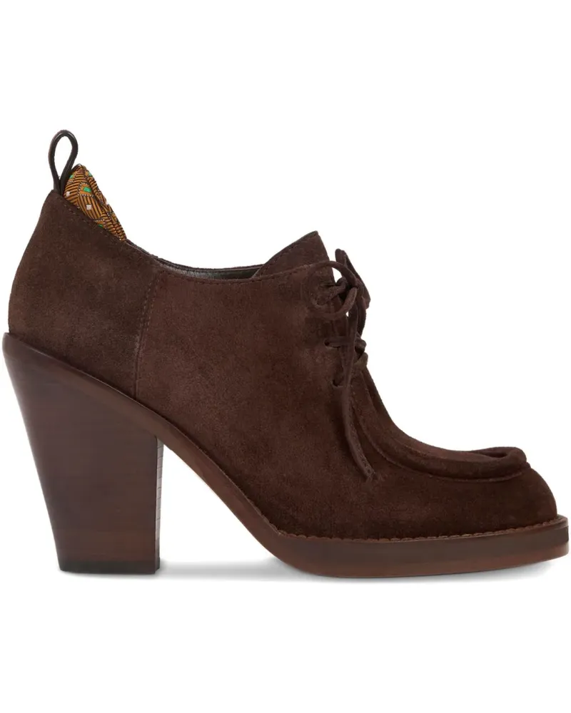Etro Pumps aus Wildleder 75mm - Braun Braun