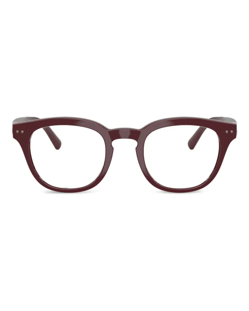 Nuance Brille mit rundem Gestell - Rot Rot