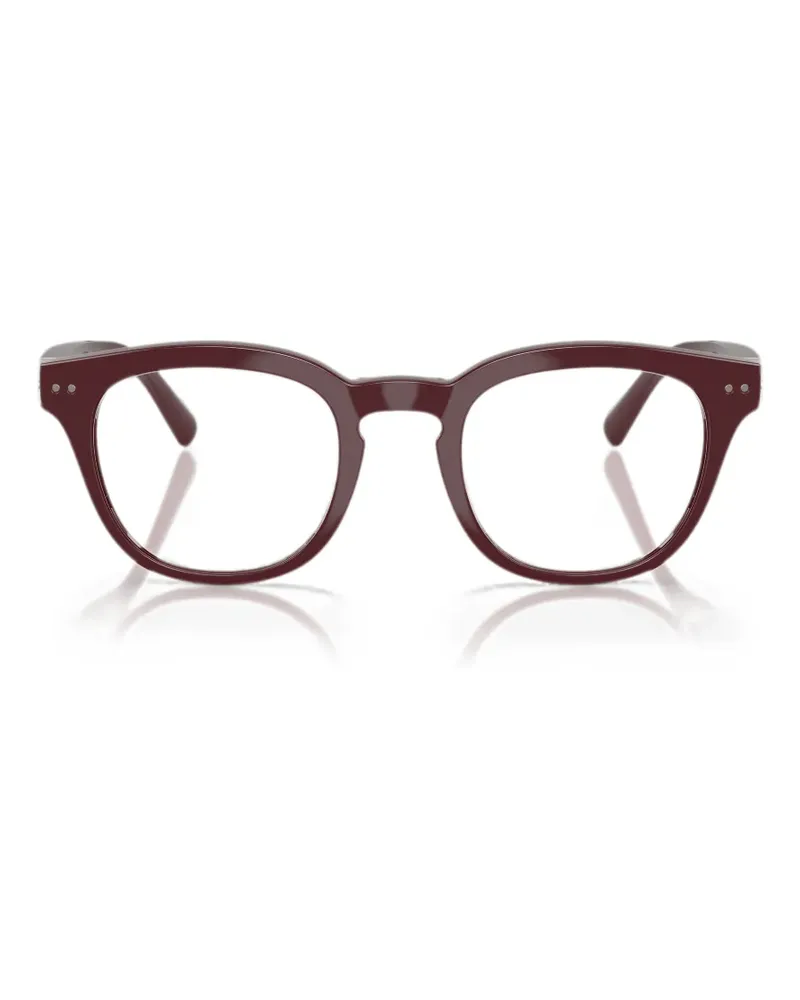 Nuance Brille mit rundem Gestell - Rot Rot