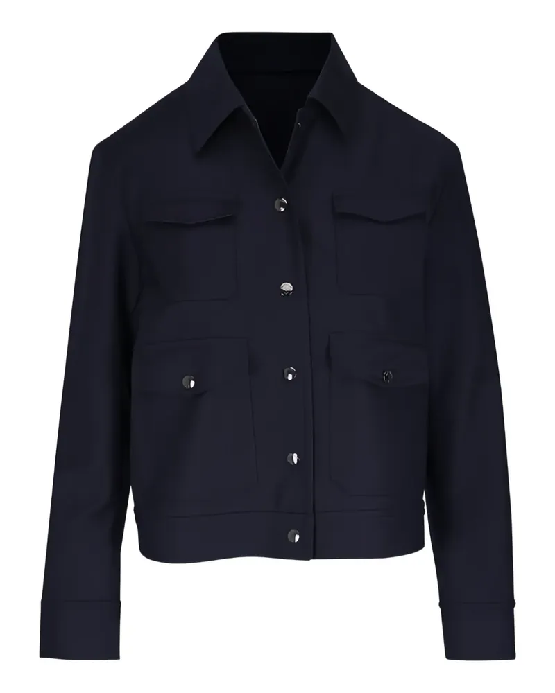 Bogner Emily Jacke aus Flanell - Blau Blau