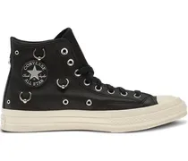 Chuck 70 Hi Sneakers mit Ösendetail - Schwarz