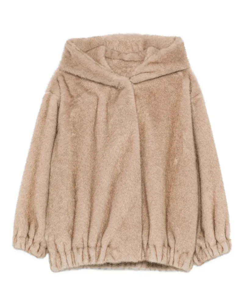 Antonelli Firenze Girella hooded jacket - Nude Nude