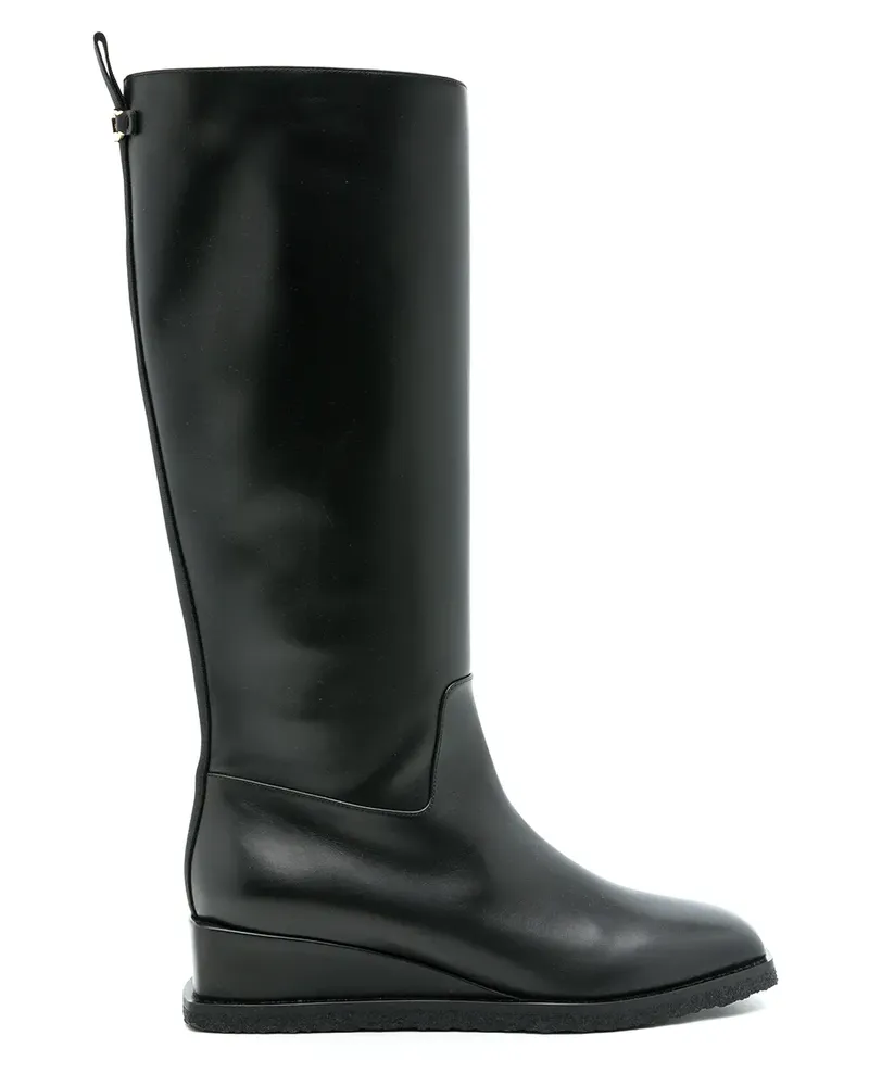 Ferragamo Wayde Stiefel - Schwarz Schwarz
