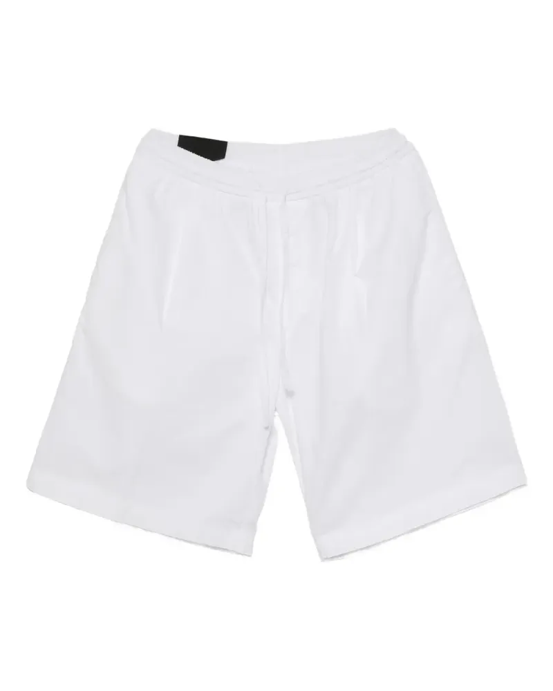 MICHAEL COAL drawstring-fastening shorts - Weiß Weiß
