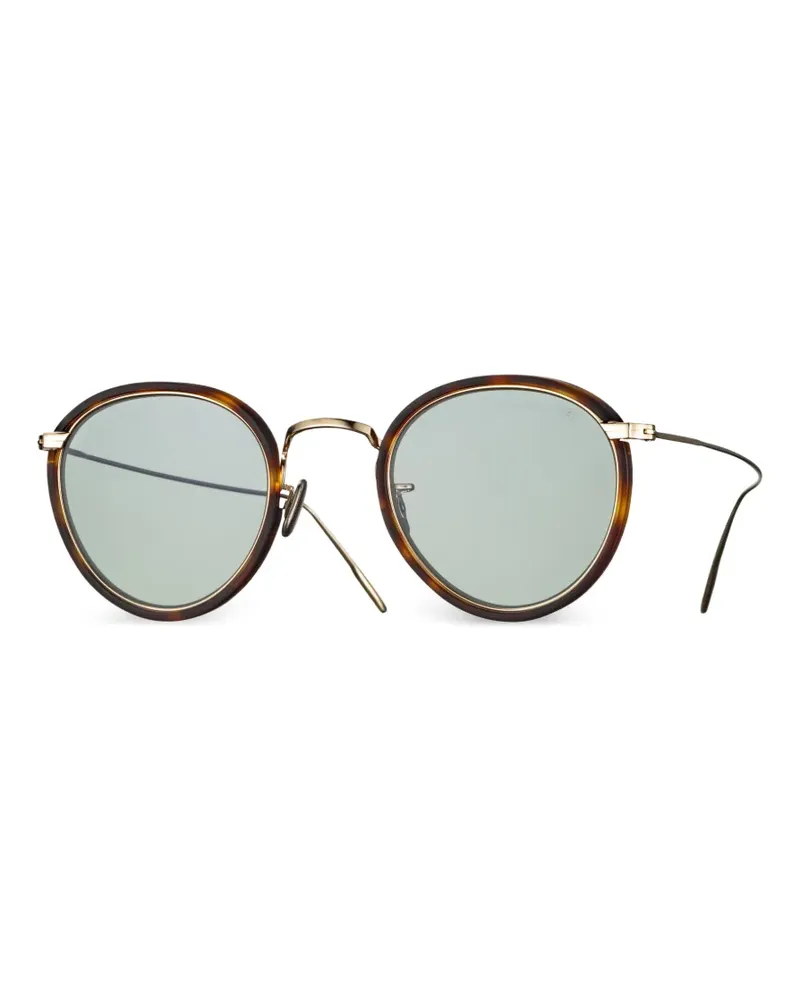 EYEVAN 7285 717E Sonnenbrille mit rundem Gestell - Braun Braun