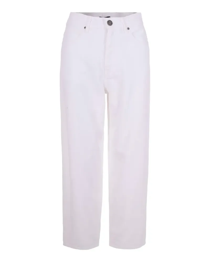 Pinko buttoned jeans - Weiß Weiß