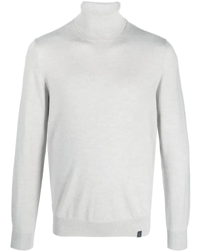 Fay Rollkragenpullover aus Schurwolle - Nude Nude