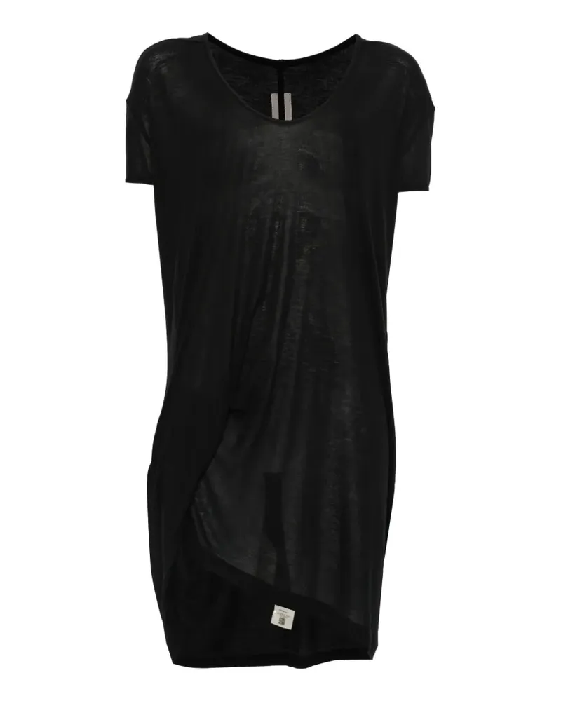 Rick Owens Hiked T-Shirt - Grau Grau