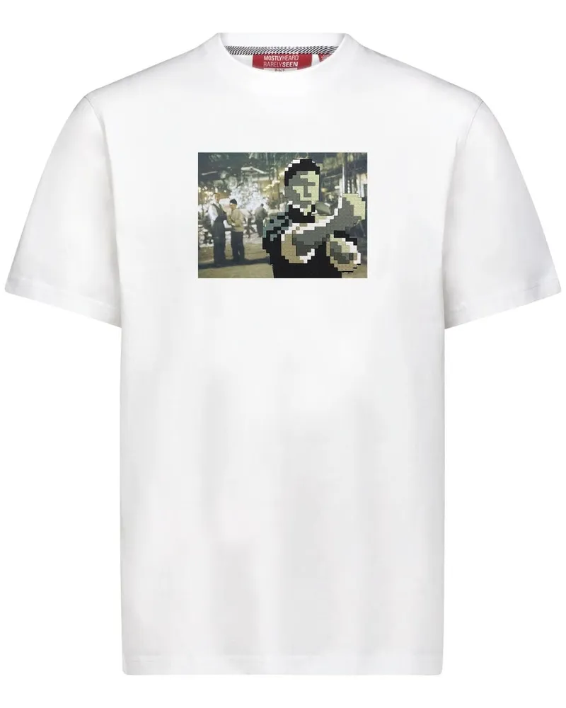 Mostly Heard Rarely Seen IT Man T-Shirt - Weiß Weiß