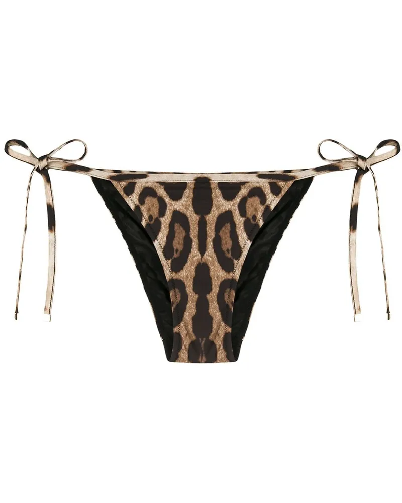 Dolce & Gabbana Brazilian-Bikinihöschen - Braun Braun