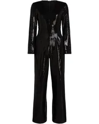 Karl Lagerfeld Jumpsuit mit Pailletten Schwarz