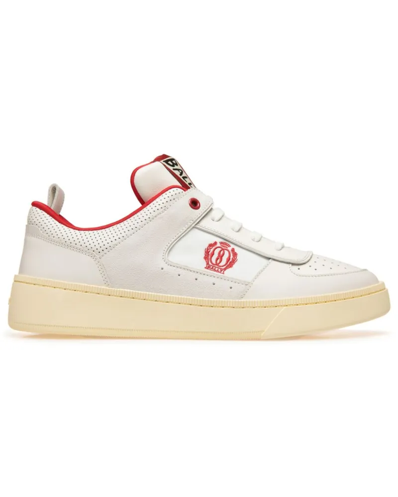 Bally Riweira Sneakers mit Logo-Stickerei - Weiß Weiß