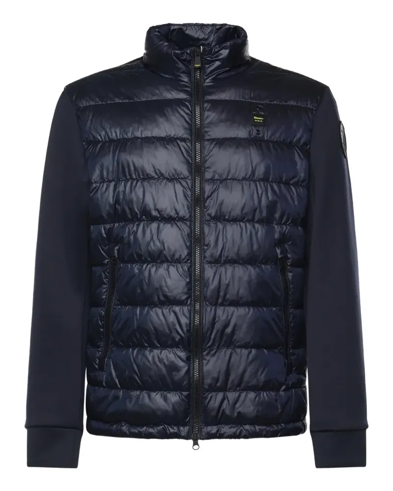 Blauer Hebron zip-up jacket Blau