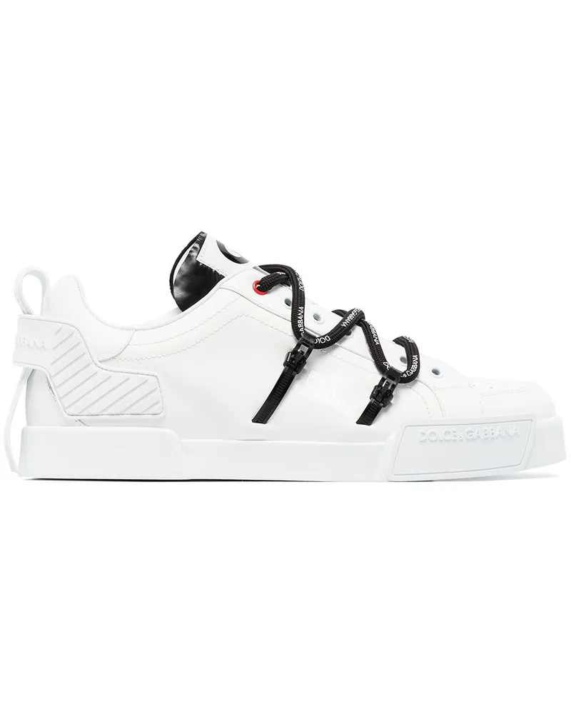 Dolce & Gabbana Portofino Sneakers - Weiß Weiß