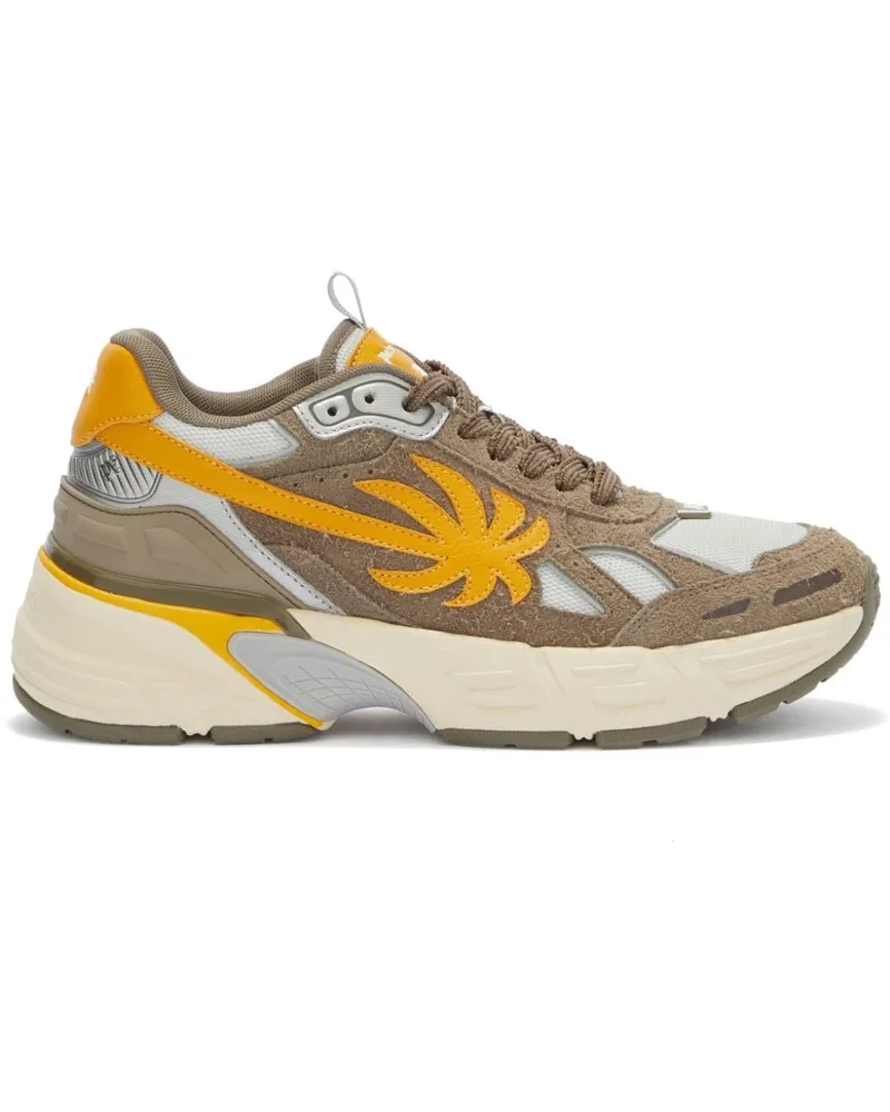 Palm Angels The Palm Runner Sneakers mit Einsätzen - Grau Grau