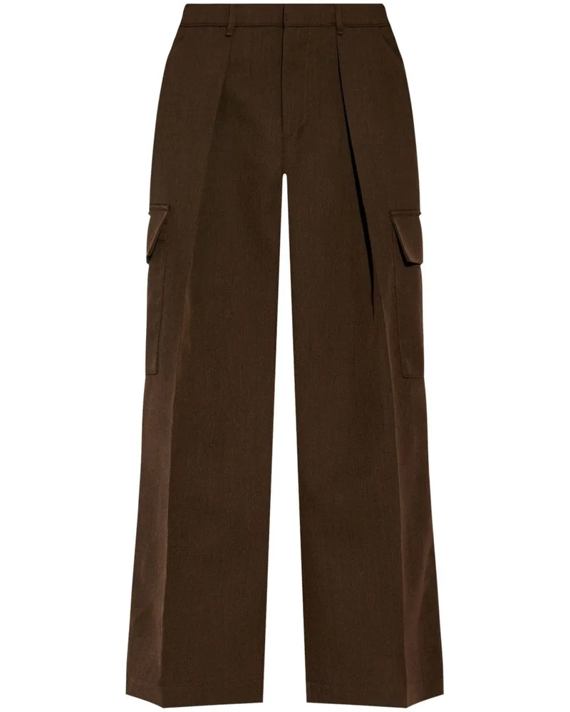 Burberry Cargohose mit Falten - Braun Braun