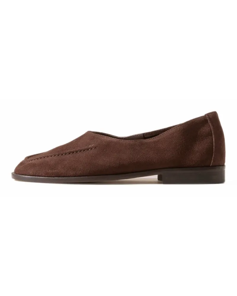 HEREU Juliol suede loafers - Braun Braun