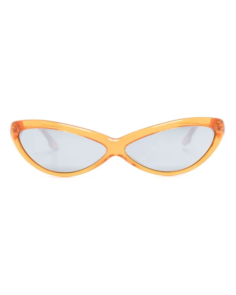 KIKO KOSTADINOV Sonnenbrille mit Cat-Eye-Gestell Orange