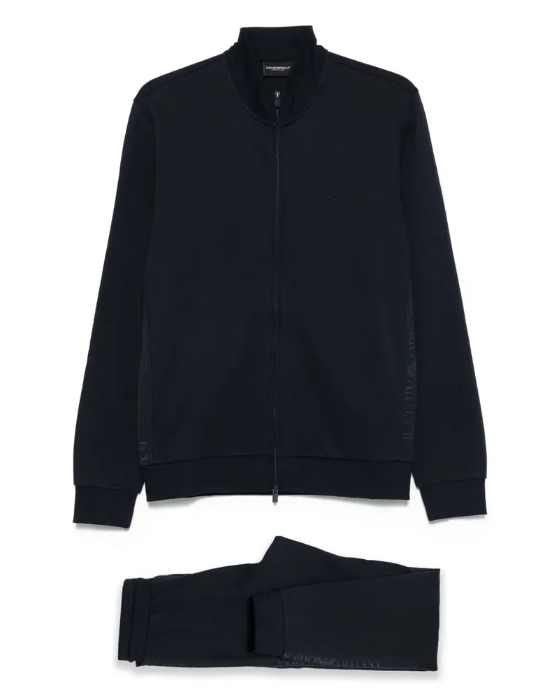 Emporio Armani Jogginghose mit Logo-Detail - Blau Blau