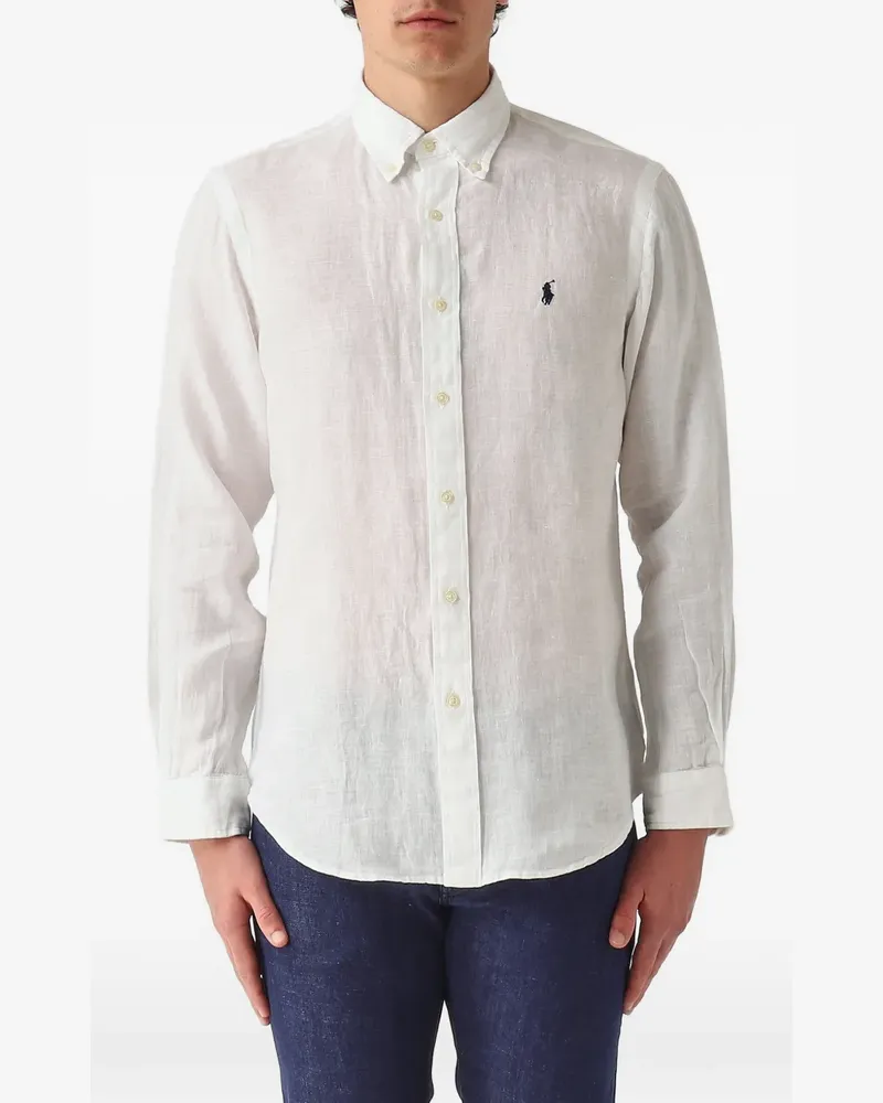 Ralph Lauren Hemd mit Logo - Weiß Weiß