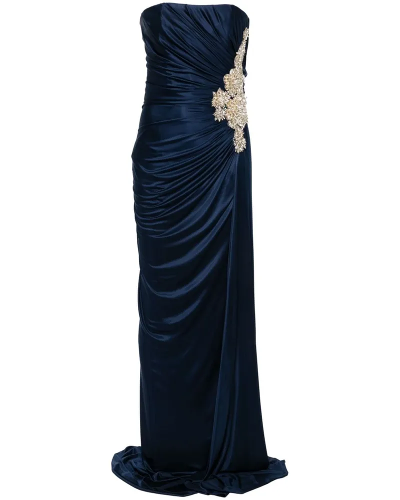 COSTARELLOS Elettra Abendkleid - Blau Blau