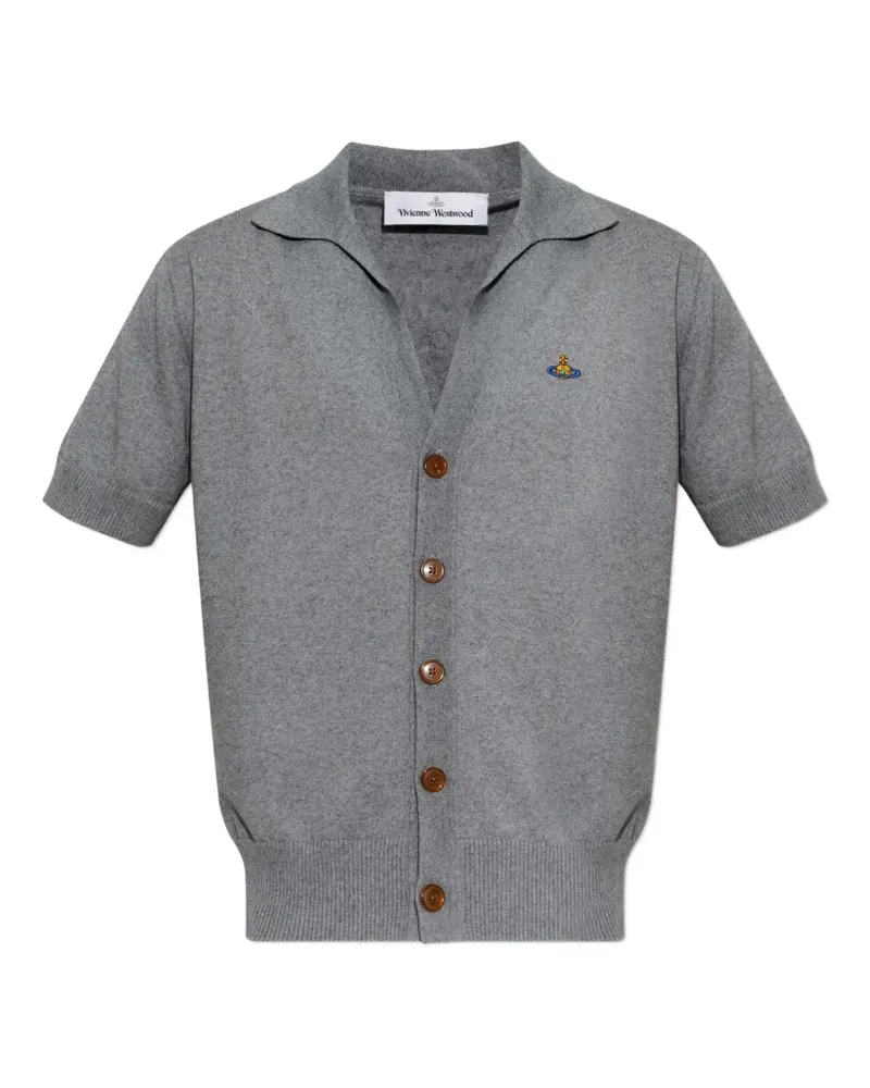 Vivienne Westwood Cardigan mit V-Ausschnitt - Grau Grau