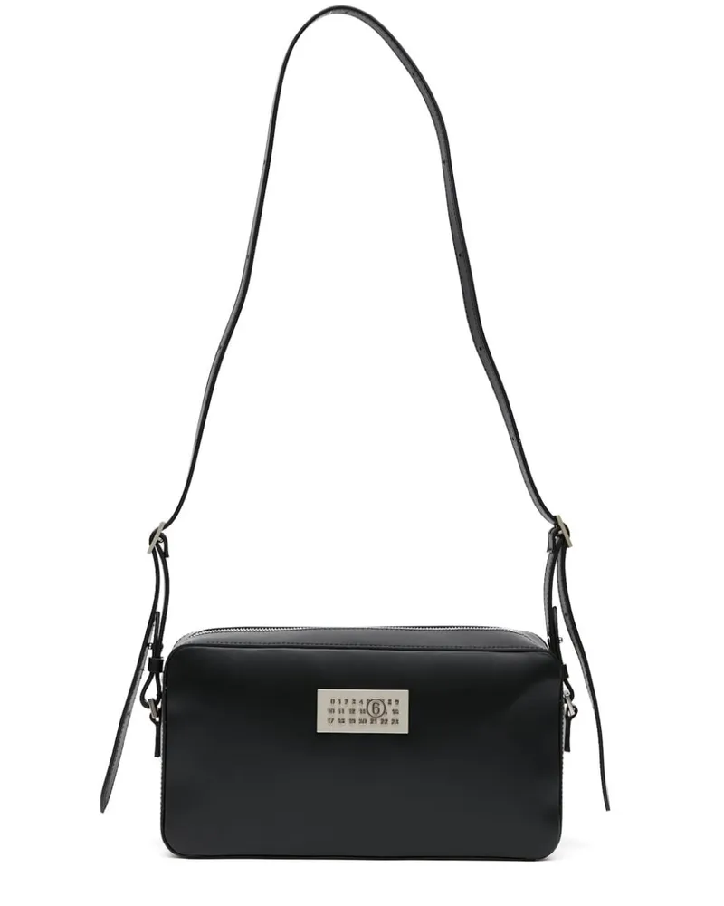 Maison Margiela Kleine Schultertasche - Schwarz Schwarz
