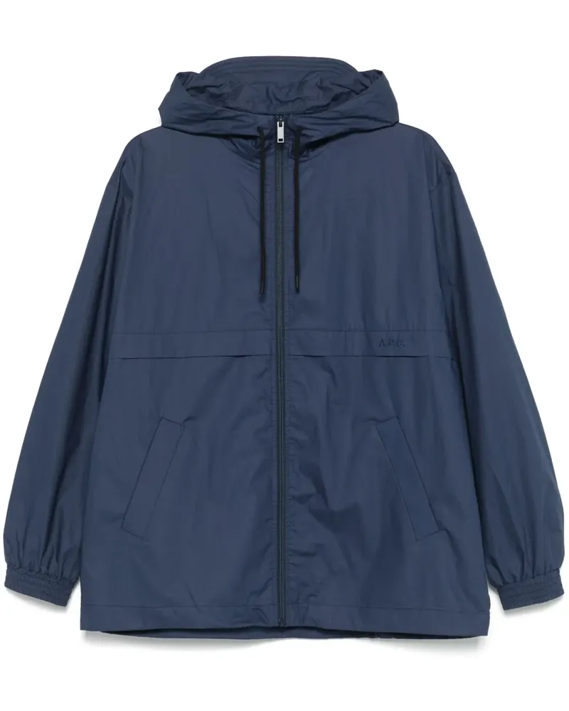 A.P.C. Joe Windbreaker - Blau Blau