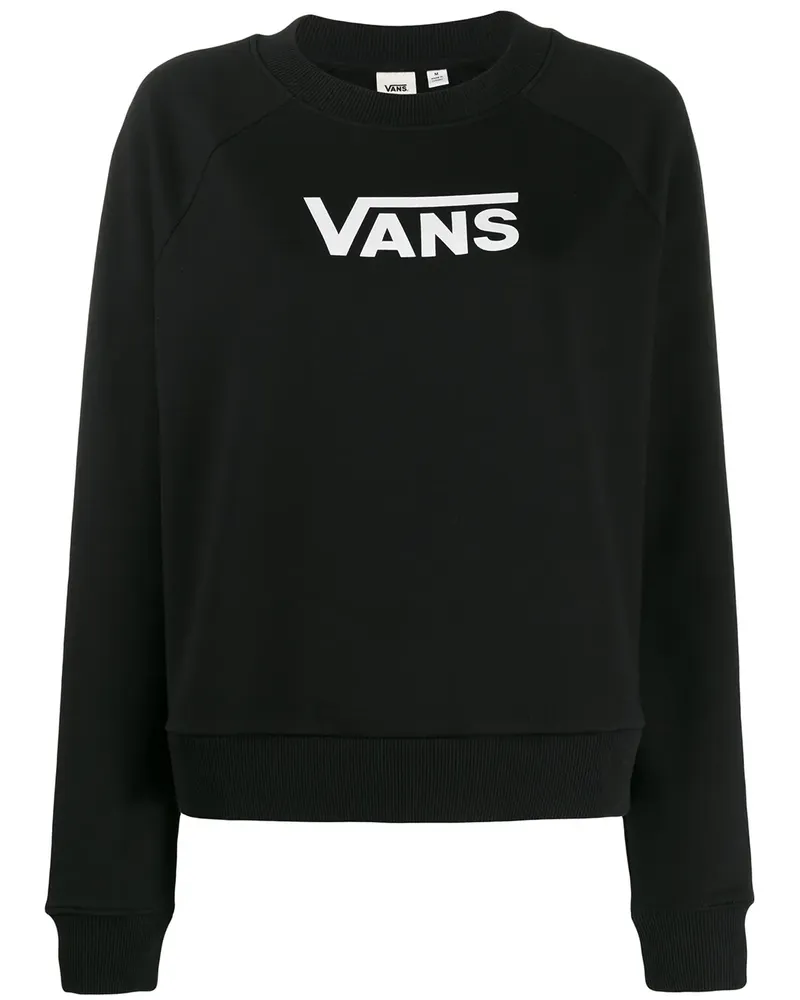 Vans Sweatshirt mit Logo-Print - Schwarz Schwarz
