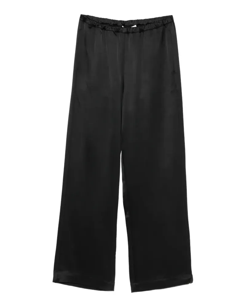 Róhe Hose mit lockerem Schnitt - Schwarz Schwarz