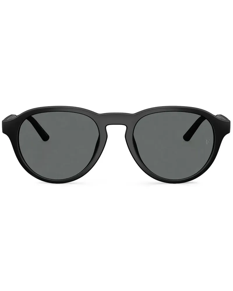 Oliver Peoples R-8 Sonnenbrille - Schwarz Schwarz