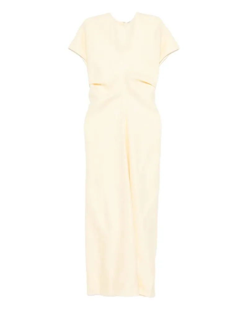 Totême Maxikleid mit lockerem Schnitt - Nude Nude