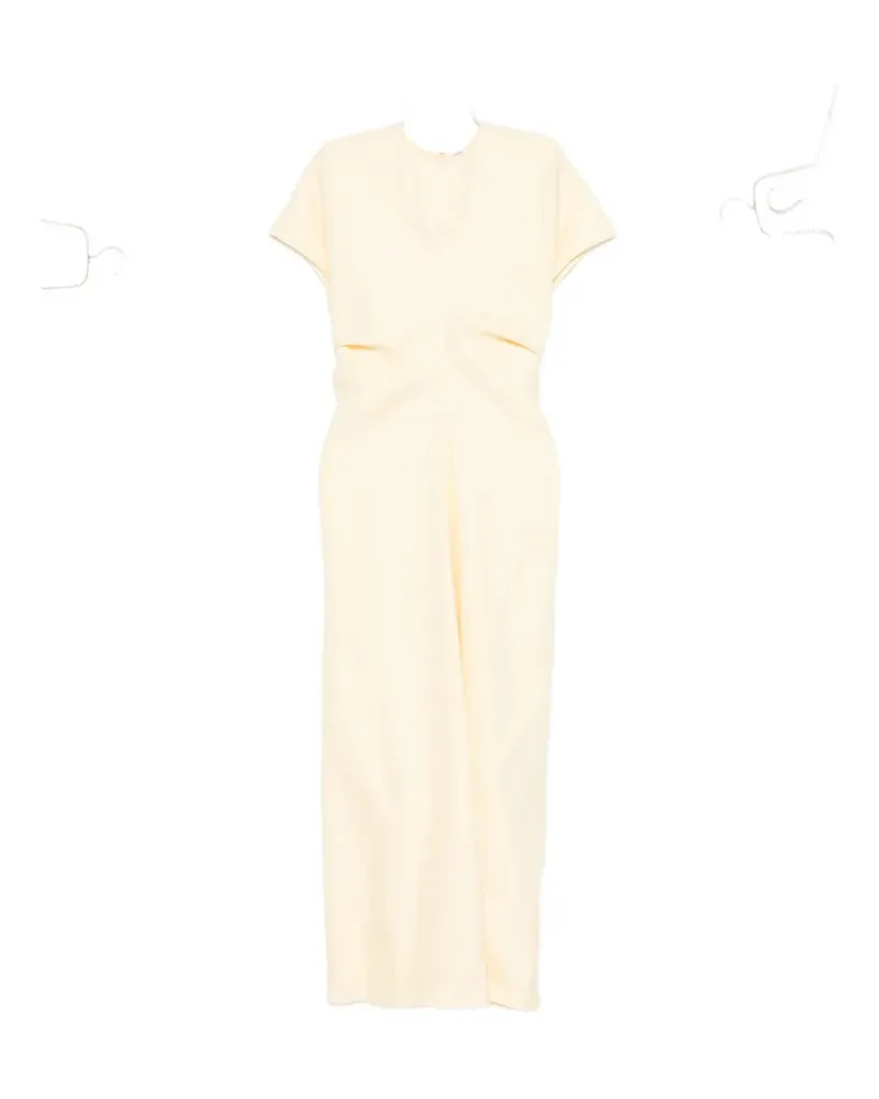 Totême Maxikleid mit lockerem Schnitt - Nude Nude