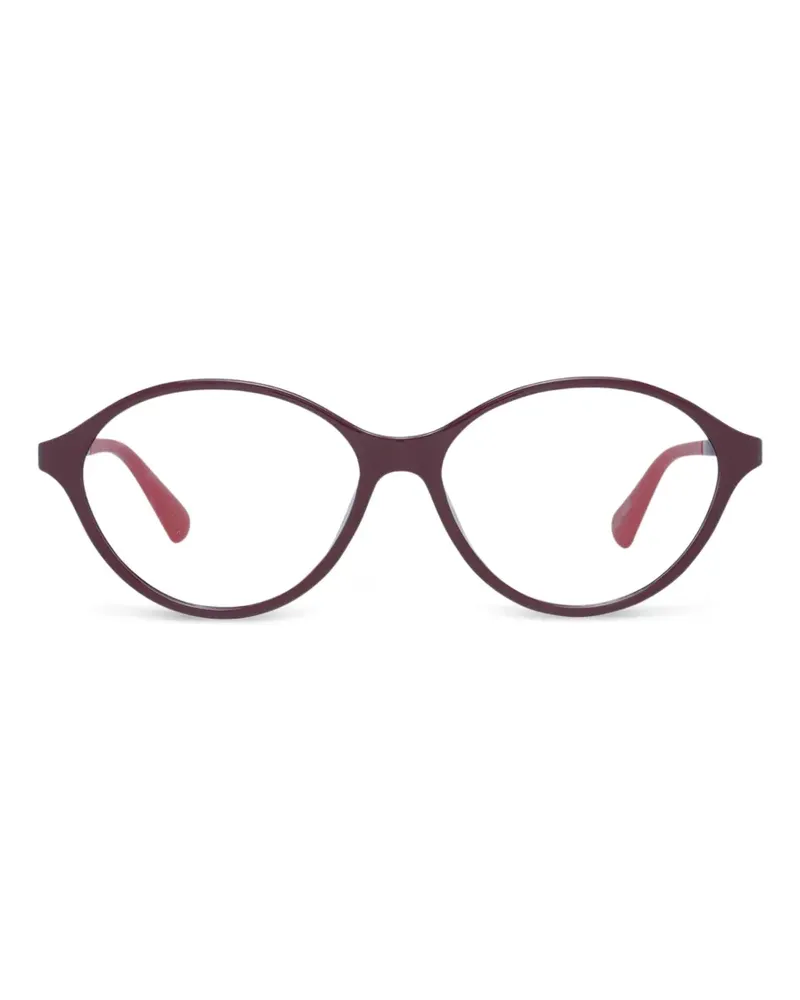 MAX&Co. Brille mit rundem Gestell - Rot Rot