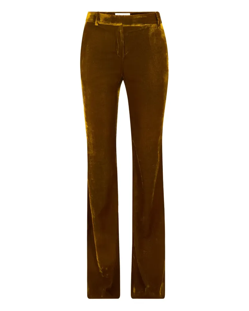 Nina Ricci Hose aus Samt - Braun Braun