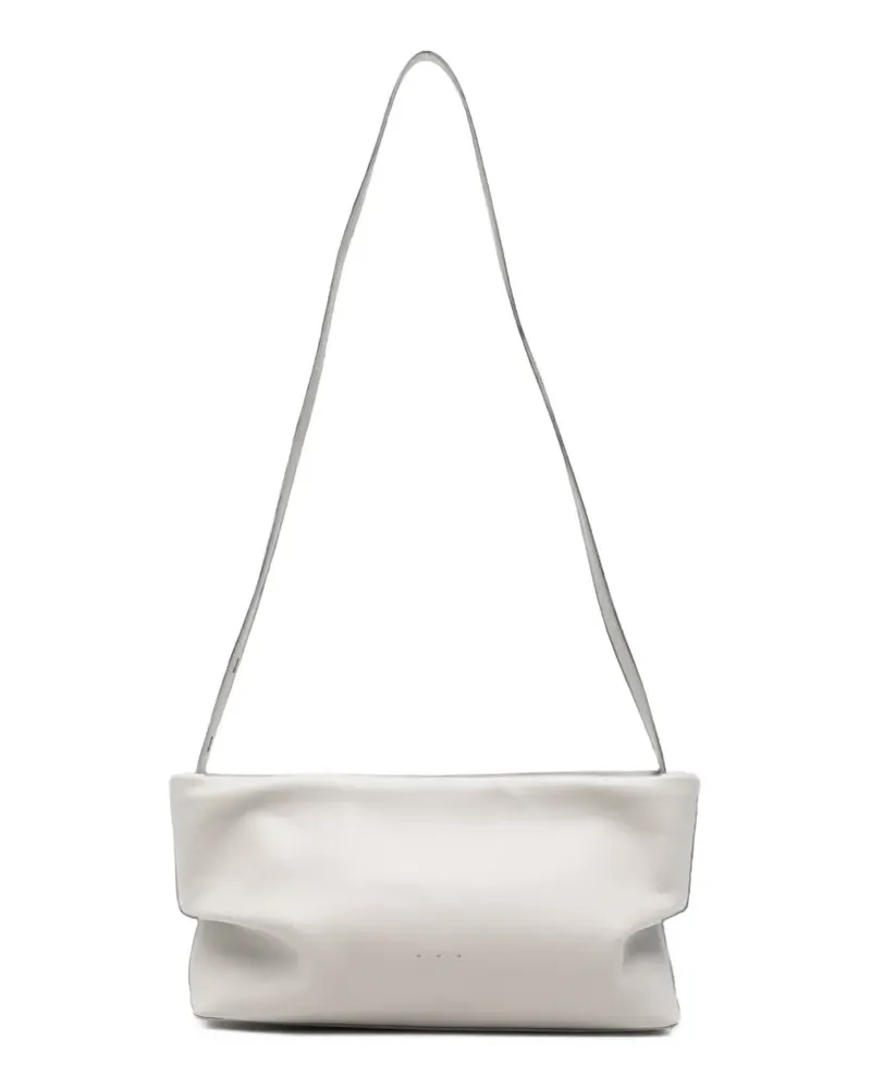 Aesther Ekme Nina Schultertasche aus Leder - Nude Nude