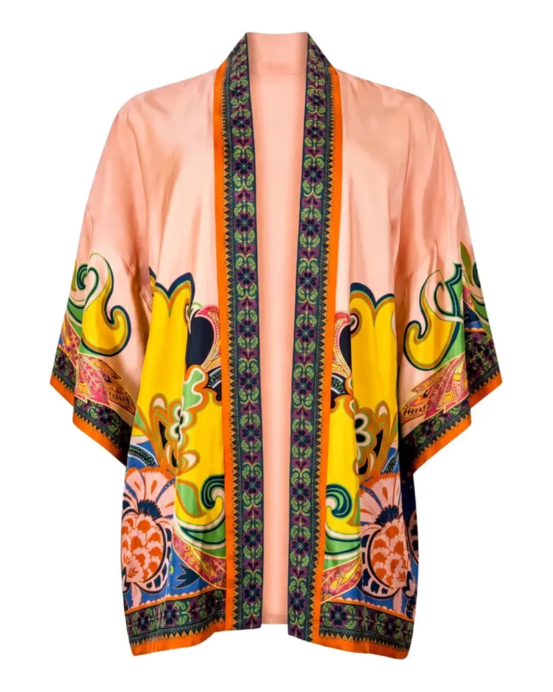 Etro Tunika mit Paisley-Print - Rosa Rosa
