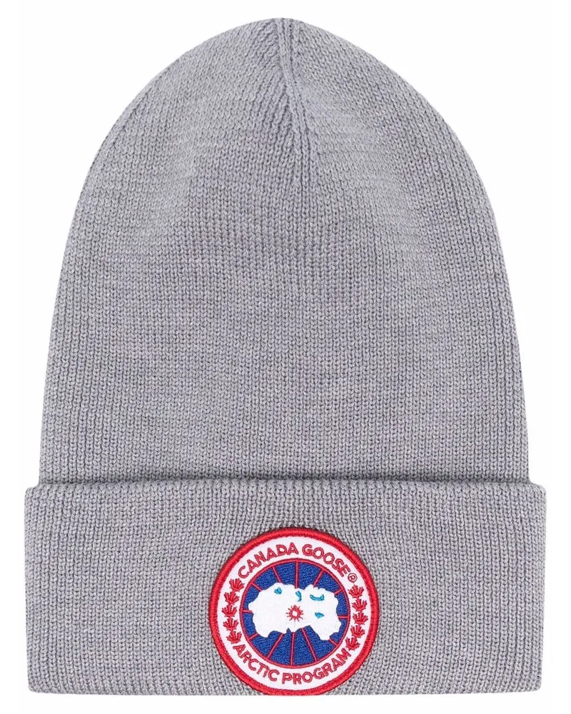 Canada Goose Arctic Disc Beanie Grau