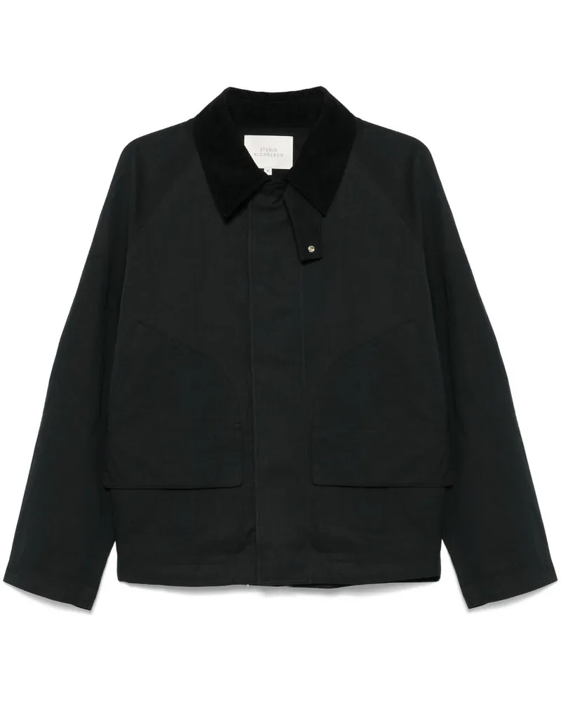 Studio Nicholson Towa Jacke - Schwarz Schwarz