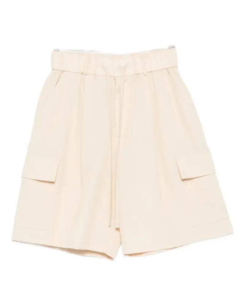 IMPERIAL drawstring cargo shorts - Nude Nude