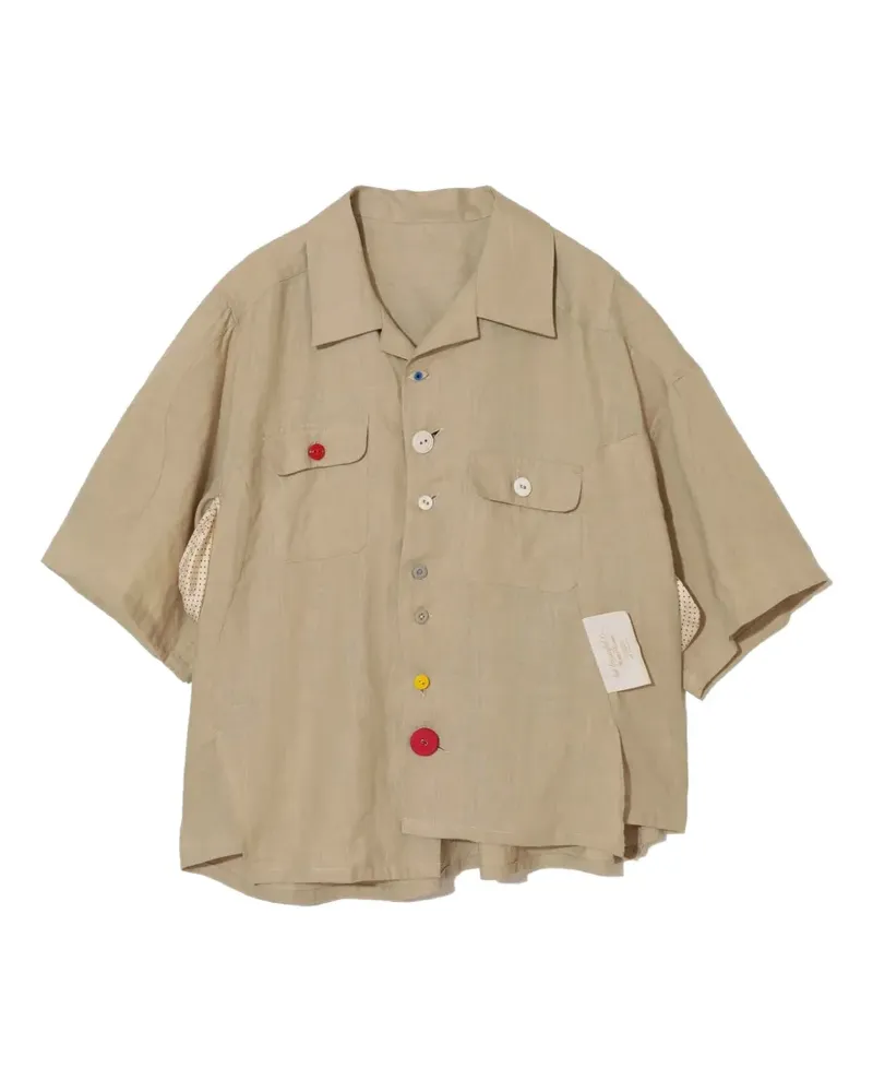 Undercover button shirt - Nude Nude