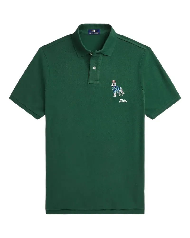 Ralph Lauren Poloshirt mit Stickerei - Grün Grün