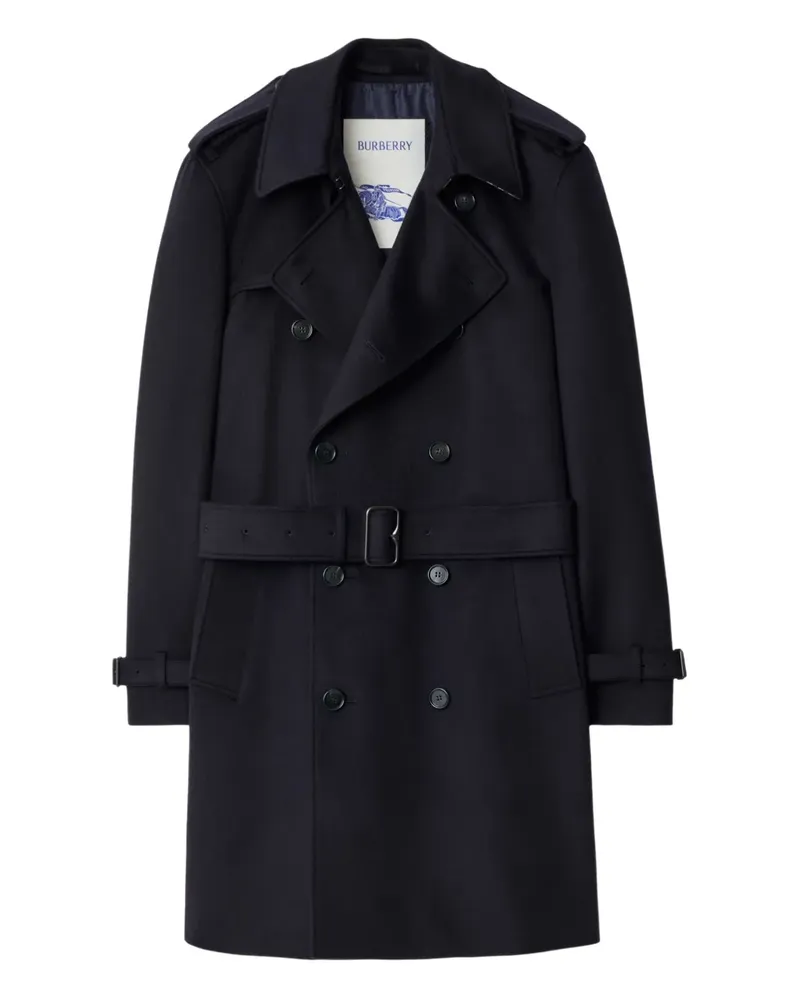 Burberry Trenchcoat mit Gürtel - Blau Blau