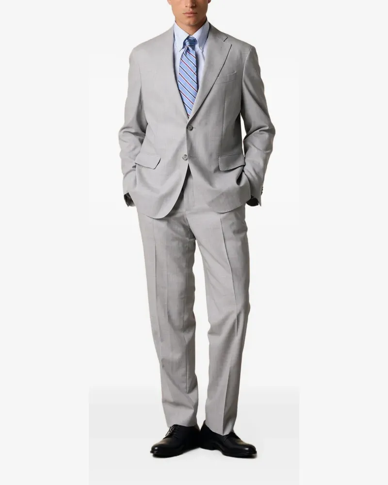 Brooks Brothers Einreihiger Anzug - Grau Grau