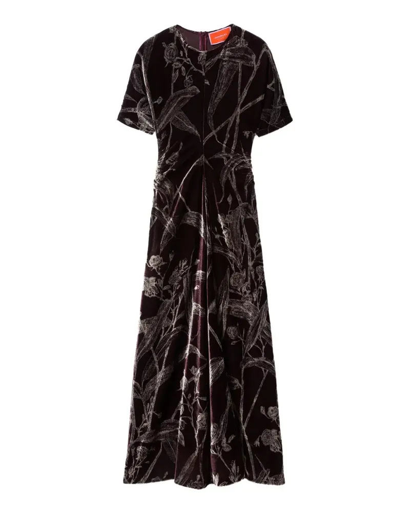 La DoubleJ Angelica Kleid mit Blumenprint - Violett Violett
